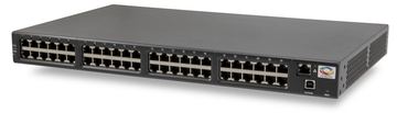 Microchip Technology PD-9624GC - Schnelles Ethernet - Gigabit Ethernet - 10,100,1000 Mbit/s - Schwarz - 1U - 100-240 V von LumaTech