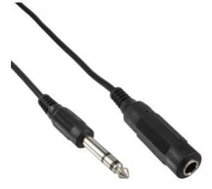 MicroConnect Audioverlängerungskabel - Stereo-Stecker weiblich zu Stereo-Stecker männlich von LumaTech