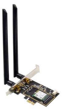MicroConnect MC-PCIE-INT7260DUAL - Kabellos - PCI Express - Bluetooth - 3000 Mbit/s - Schwarz von LumaTech