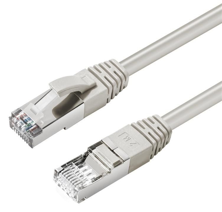 MicroConnect MC-SFTP6A25 - 25 m - Cat6a - S/FTP (S-STP) - RJ-45 - RJ-45 - Grau