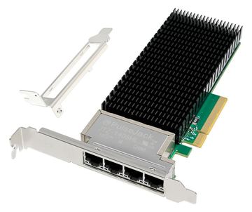 MicroConnect Network Card PCIe x8 X710-T4 Quad- 10GbE von LumaTech