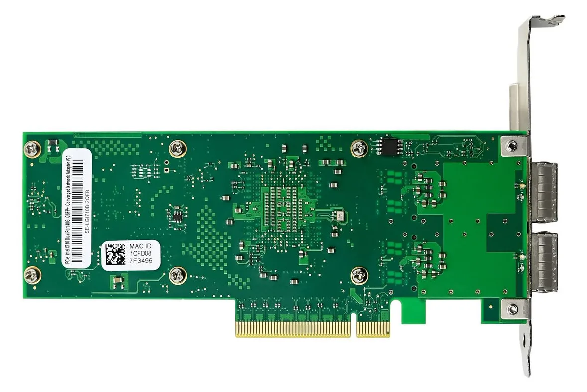 MicroConnect Network Card PCIe x8 XL710-QDA2 Dual-40GbE QSFP+, Ansicht 4