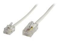 MicroConnect Netzwerkkabel - RJ-45 (M) zu RJ-12 (M) von LumaTech