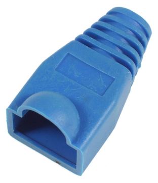 MicroConnect Netzwerkkabel-Knickschutz - Blau (Packung mit 50) von LumaTech
