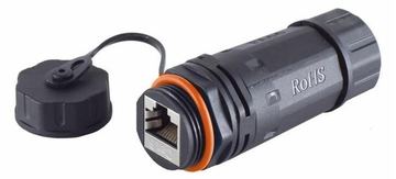 MicroConnect RJ45 coupler CAT 6a IP68 short Outdoor - Netzwerk von LumaTech