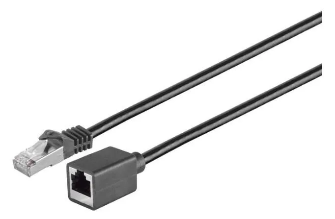 MicroConnect SFTP6A03EXT - 3 m - Cat6a - S/FTP (S-STP) - RJ-45 - RJ-45 - Schwarz, Ansicht 2