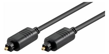 MicroConnect TT6100BKAD 1m TOSLINK TOSLINK Schwarz Audio-Kabel von LumaTech