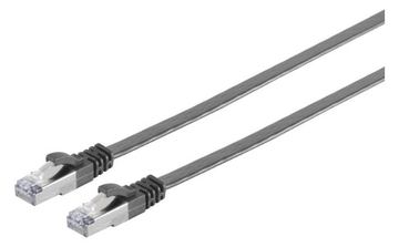 MicroConnect U/UTP CAT6A Black Flat Unshielded Network Cable - Kabel - Netzwerk von LumaTech