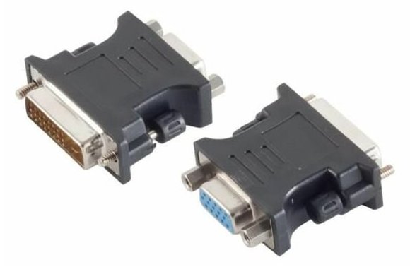 MicroConnect VGA-Adapter - DVI-I (W) zu HD-15 (VGA)