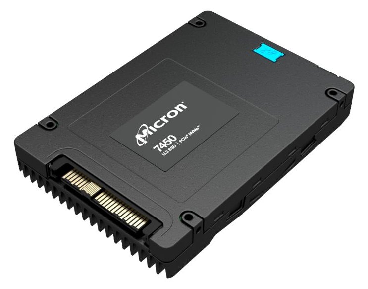 Micron 7450 PRO - SSD - 15.36 TB - intern - 2.5 (6.4 cm)