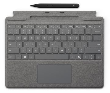 Microsoft Surface Pro Keyboard - mit Trackpad, Beschleunigungsmesser, Surface Slim Pen 2 Ablage- und Ladeschale von LumaTech