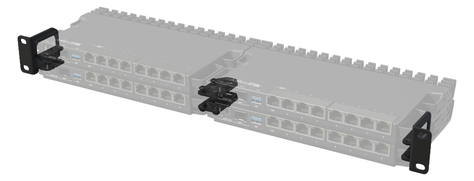 MikroTik K-79 - Rackmontagesatz - 1U - für MikroTik