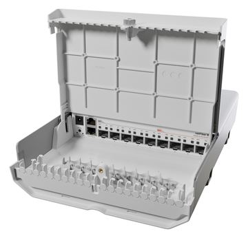 MikroTik netFiber 9 - Switch - managed - 5 x SFP + 4 x SFP+ von LumaTech