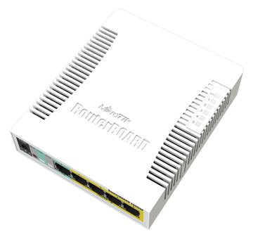 MikroTik RouterBOARD RB260GSP - Switch - managed - 1 x 10/100/1000 (PoE) von LumaTech