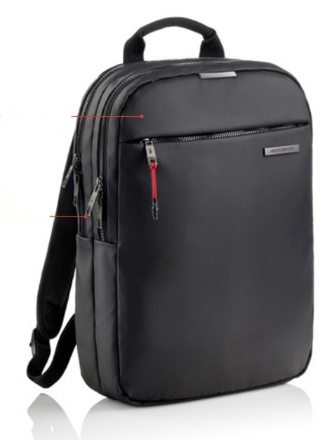 MIQUELRIUS Bag to work Series Rucksack S schwarz - Rucksack