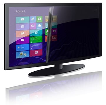 Mobilis Blickschutzfilter für Bildschirme - 61 cm Breitbild (Breitbild mit 24 Zoll) von LumaTech
