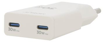 Mobilis Energia Charger 30W Wall USB-C white - Ladegerät von LumaTech