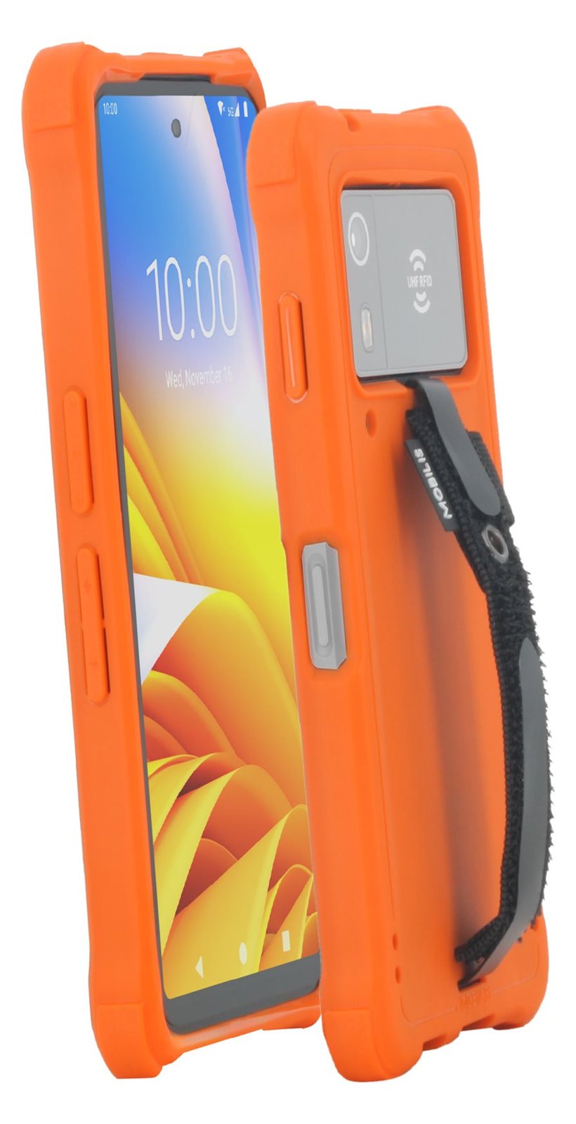 Mobilis PROTECH - Case - Safety Orange+ Handstr