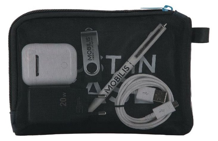 Mobilis Tasche für Kabel / Ladegeräte / Zubehör