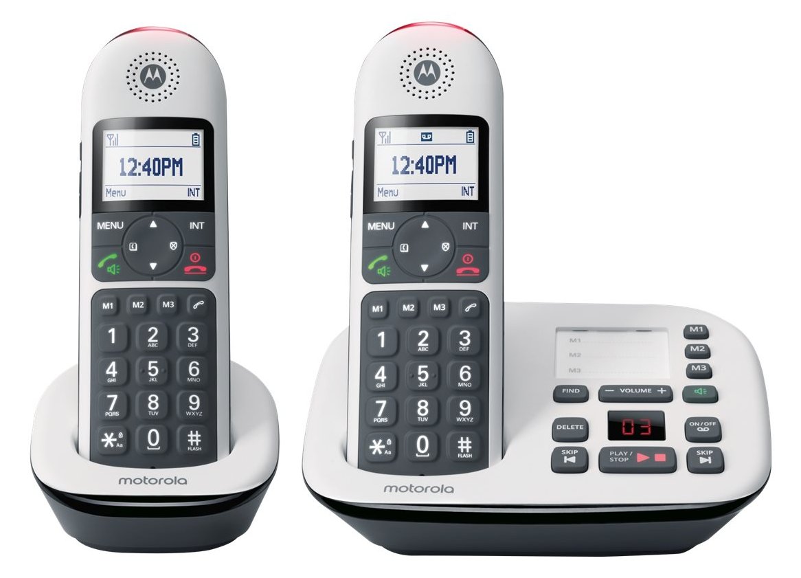 Motorola Solutions CD5012 weiß - Telefon - Telefonbuch