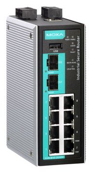 Moxa EDR-810 - Ethernet-WAN - Schnelles Ethernet - Schwarz