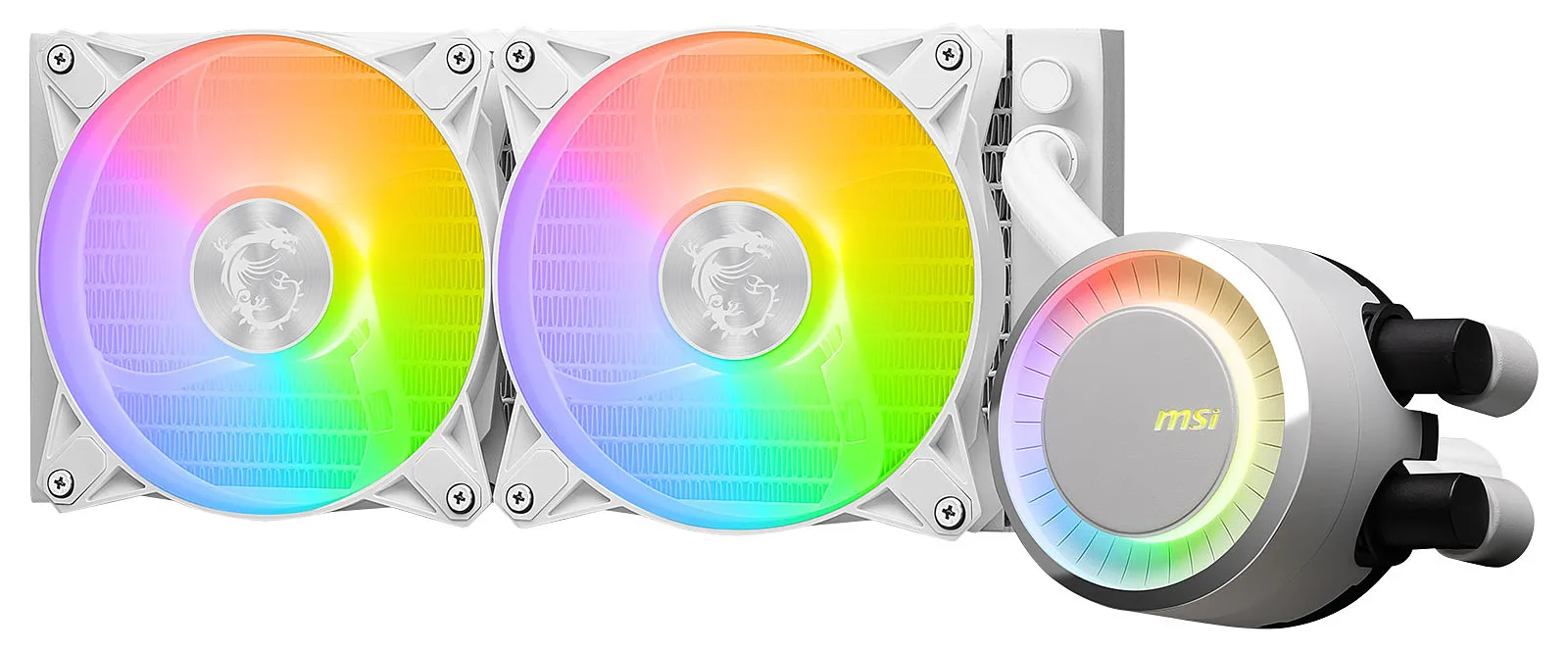 MSI MAG CORELIQUID E240 - Prozessor-Flüssigkeitskühlsystem - Kühlergröße: 240 mm - Weiß, Ansicht 5