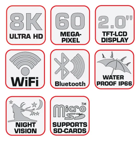 BRAUN PHOTO Braun Scouting Cam Black400 WiFi 8K - Digitalkamera, Ansicht 4