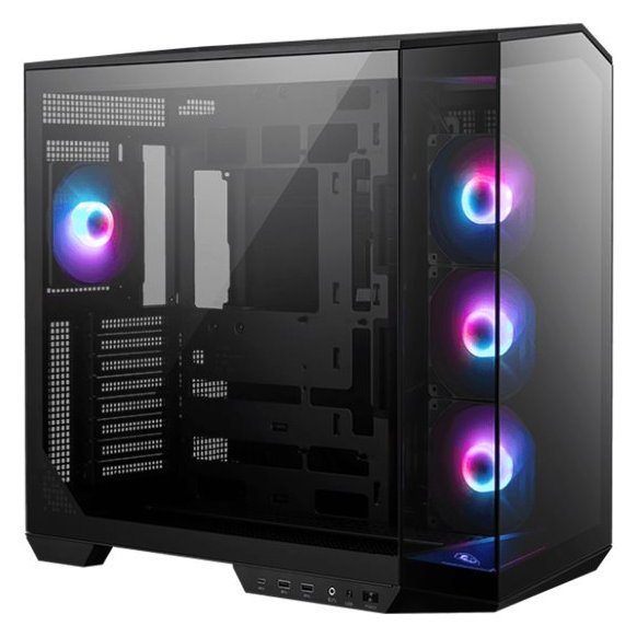 MSI MAG PANO 100R PZ - Mid tower - ATX - Seitenteil mit Fenster (gehärtetes Glas)