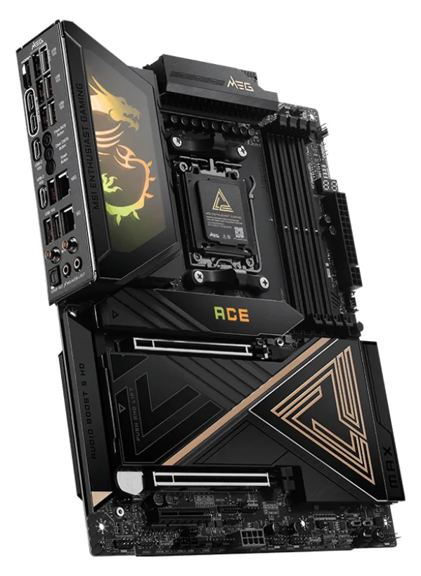 MSI MB MSI AMD AM5 MEG X870E ACE MAX - AMD Sockel AM5 (Ryzen Zen4) - ATX, Ansicht 5
