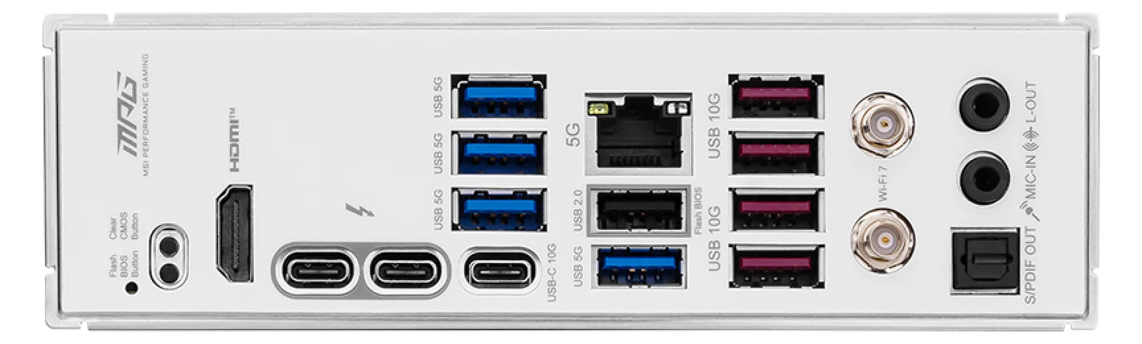 MSI MPG Z890 EDGE TI WIFI - Motherboard - ATX - LGA1851-Sockel - Z890 Chipsatz - USB4, USB 3.2 Gen 1, USB 3.2 Gen 2, Ansicht 6