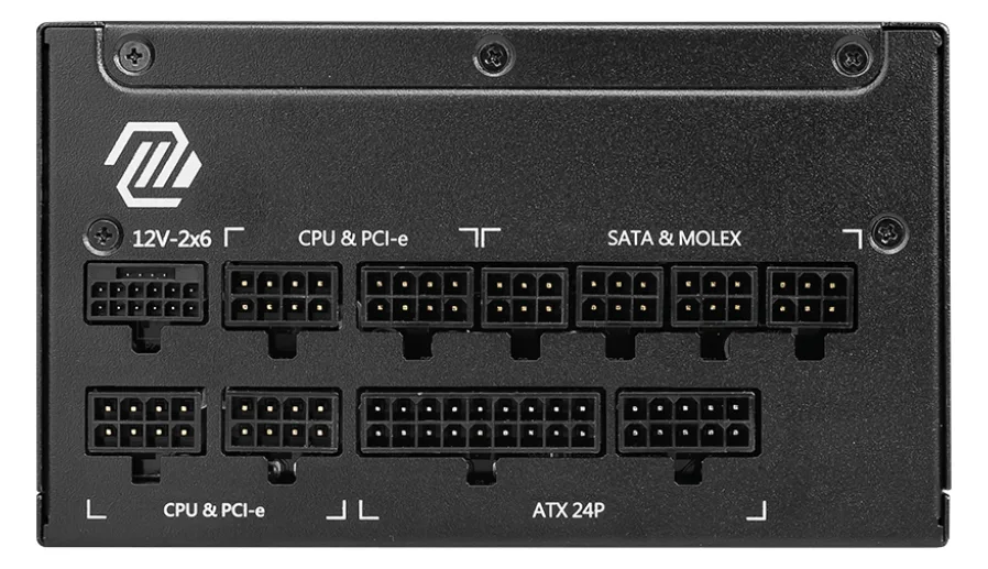 MSI PC- Netzteil MAG A1000GL PCIe5 - PC-/Server Netzteil - ATX, Ansicht 4