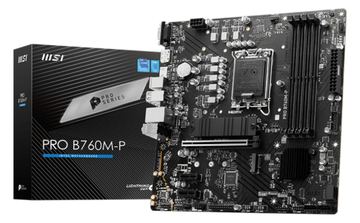 MSI PRO B760M-P - Motherboard - micro ATX - LGA1700-Sockel - B760 Chipsatz von LumaTech