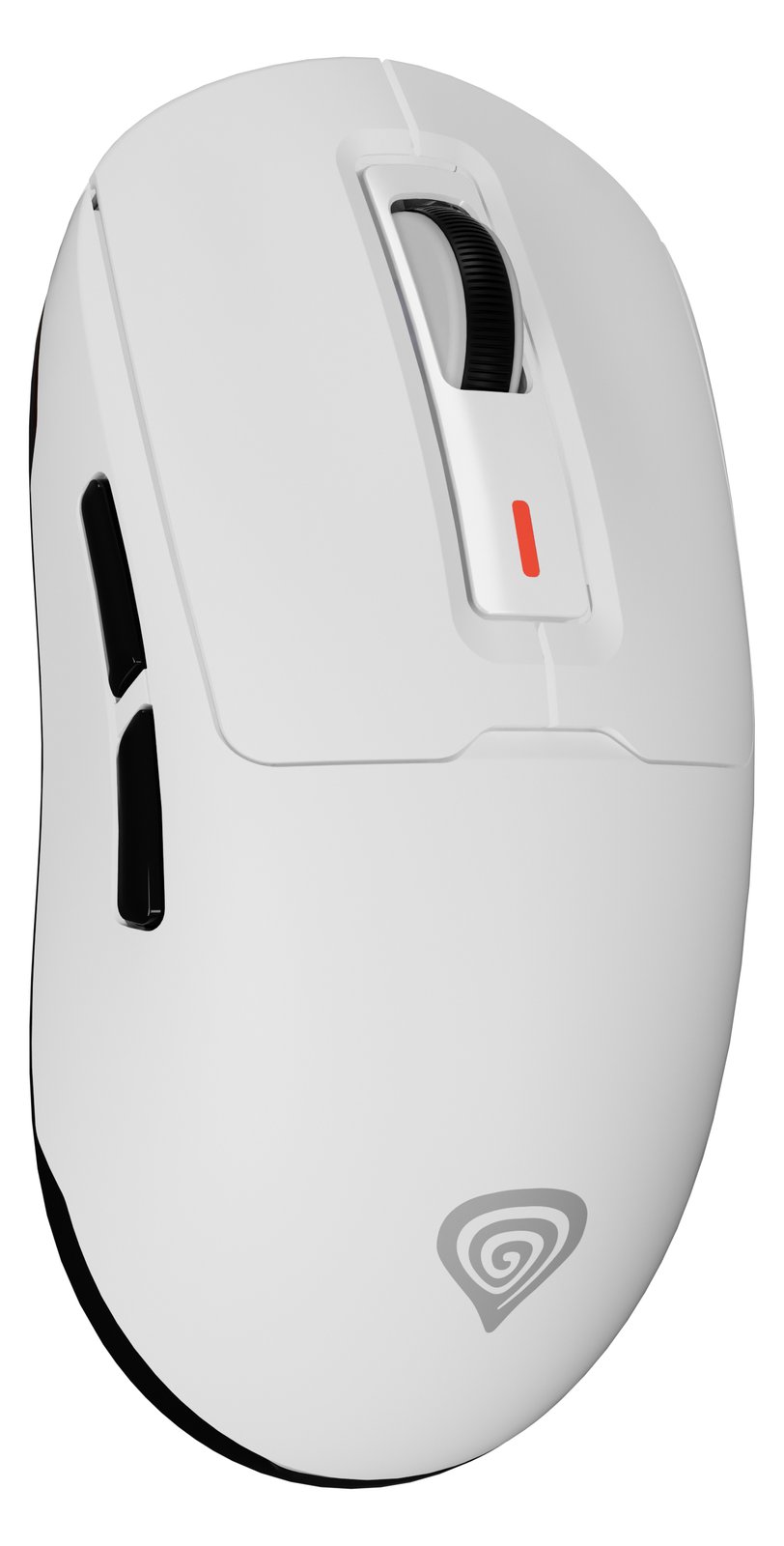 natec Gaming Maus Zircon 660 kabellos weiß - Maus - 12.000 dpi