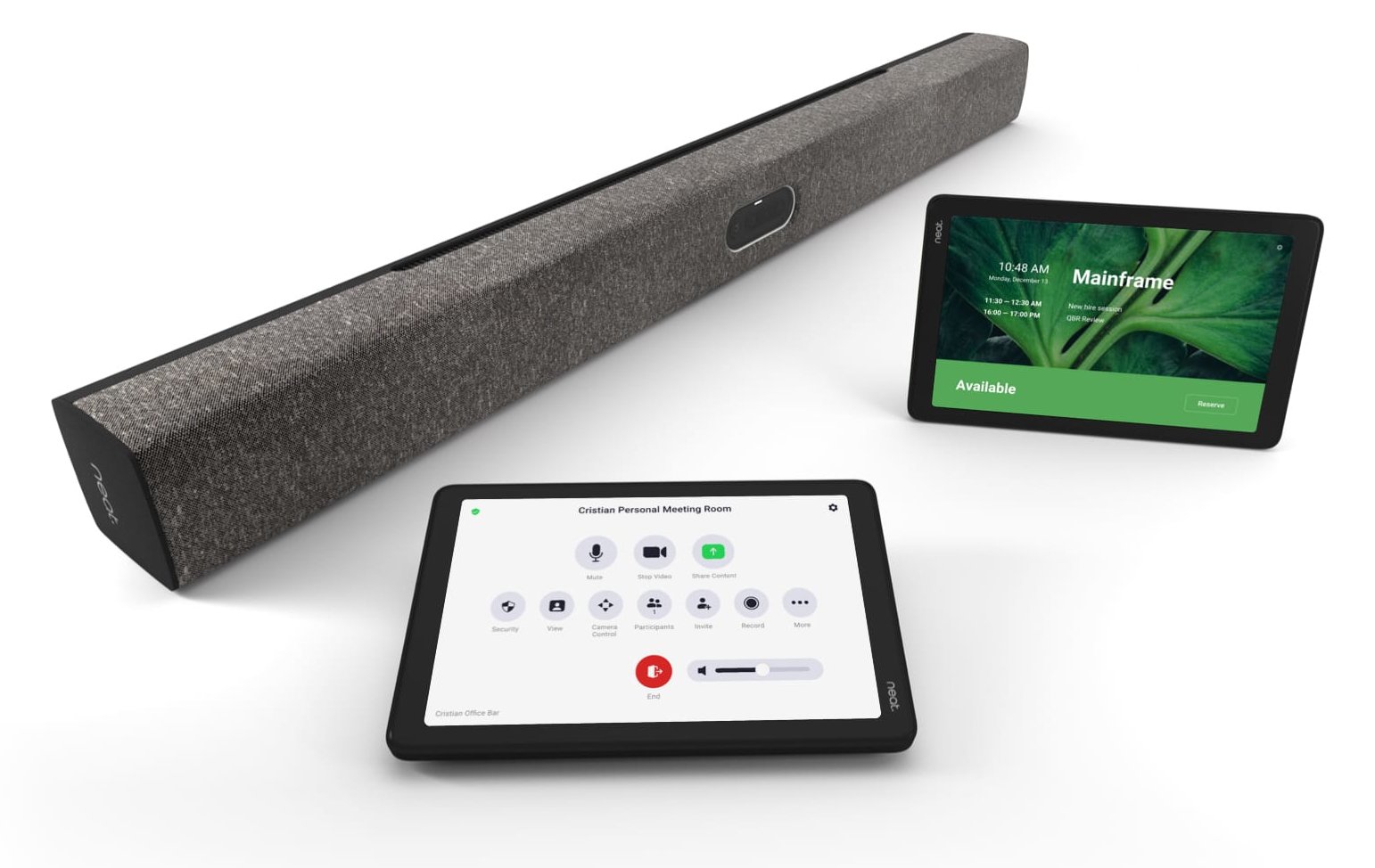 Neat Bar Pro - Kit für Videokonferenzen (Videoleiste, Touchscreen-Konsole)