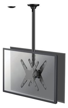 Neomounts by Newstar - Befestigungskit (Deckenmontage) - full-motion - für 2 LCD-/Plasma-Konsolen - Schwarz von LumaTech