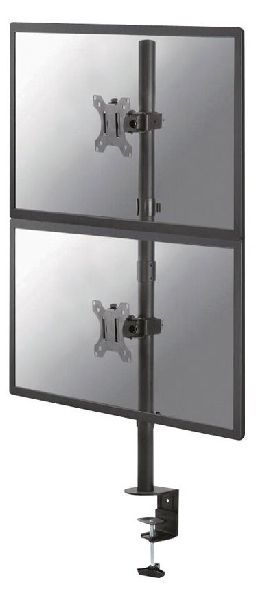 Neomounts by Newstar FPMA-D550DV - Befestigungskit - für 2 LCD-Displays - Schwarz - Bildschirmgröße: 25.4-81.3 cm