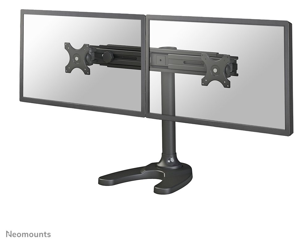 Neomounts by Newstar FPMA-D700DD - Aufstellung - full-motion - für 2 LCD-Displays - Schwarz