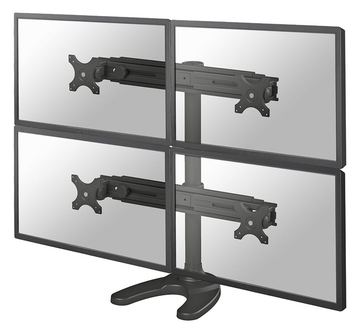 Neomounts by Newstar FPMA-D700DD4 - Aufstellung - full-motion - für 4 LCD-Anzeigen - Schwarz von LumaTech