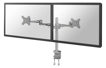 Neomounts by Newstar FPMA-D935D - Befestigungskit - full-motion - für 2 LCD-Displays - Silber von LumaTech
