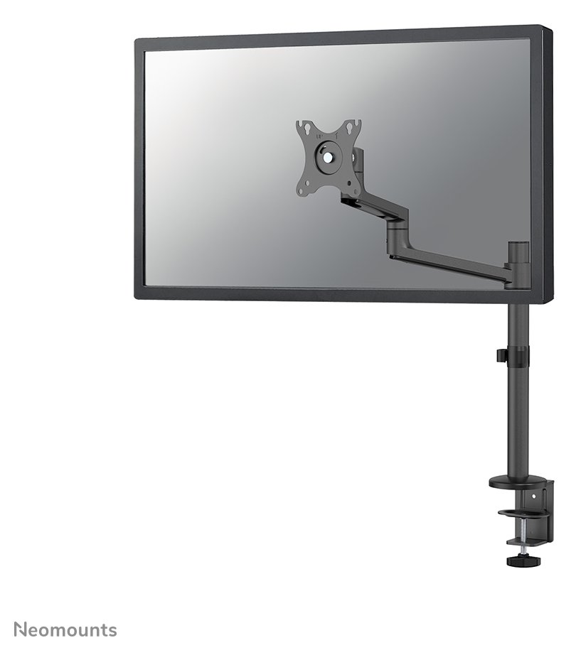 Neomounts DS60-425BL1 - Befestigungskit (Spannbefestigung für Tisch, Tisch-Kabeldurchführung, Monitorarm)