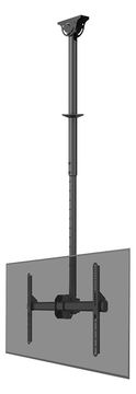 Neomounts Flat Screen Ceiling Mount Height 106-156 cm von LumaTech