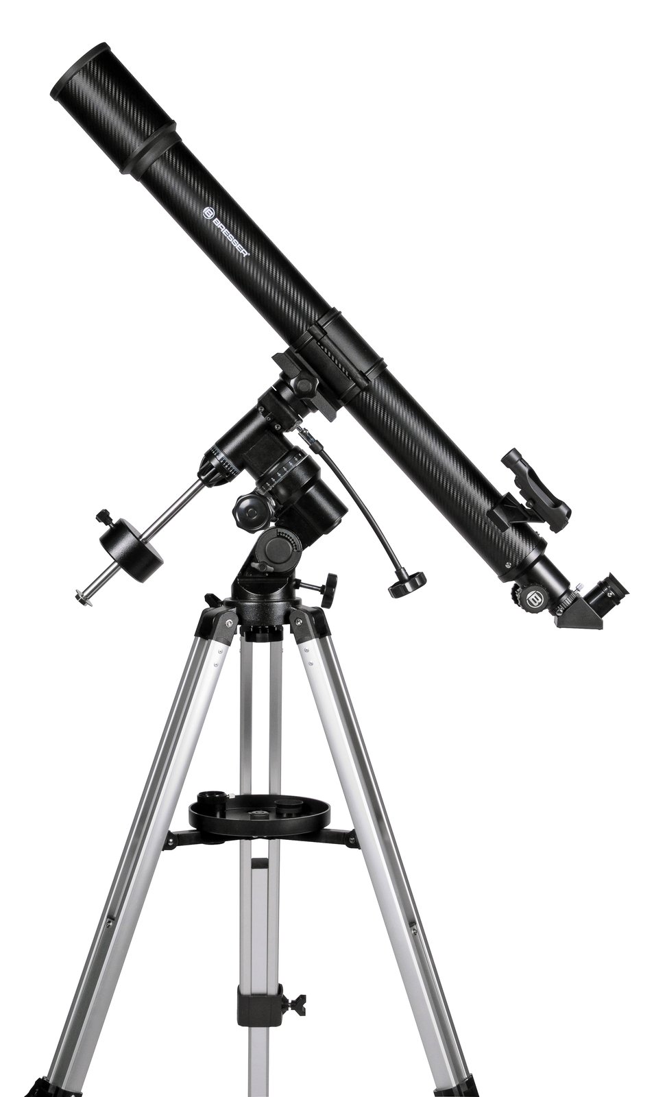 Bresser Lyra 70/900 mm EQ Linsen-TeleskopÄquatorial Achromatisch Vergroesserung 45 bis 675