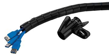 Neomounts Kabelmanagement-Tülle - für 1 - 5 Kabel, universell - Schwarz von LumaTech
