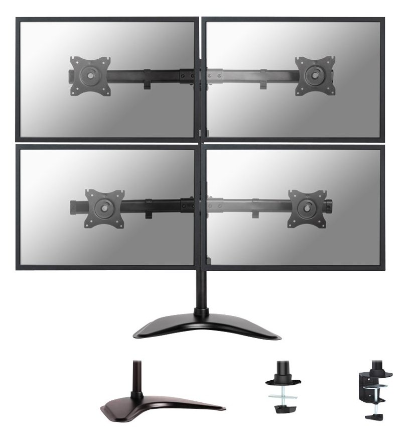 Neomounts NeoMounts NM-D335D4 - Aufstellung - für 4 LCD-Anzeigen (full-motion)