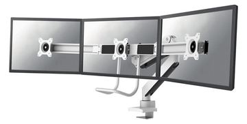Neomounts NM-D775DX3 - Befestigungskit - Voll beweglich - für 3 LCD-Anzeigen - Aluminium - weiß von LumaTech