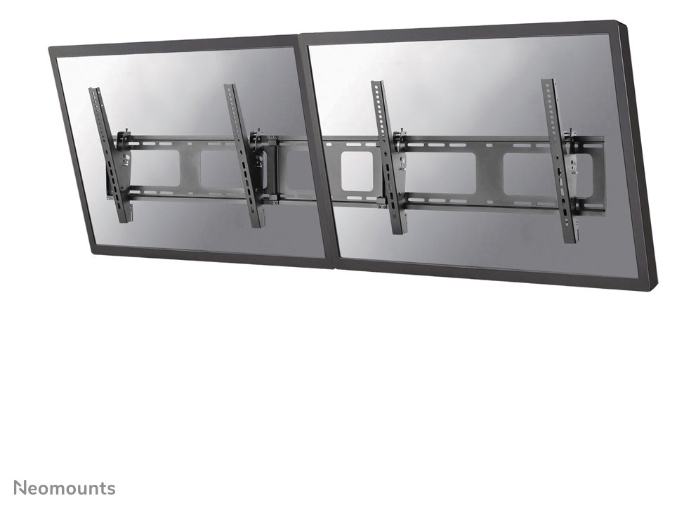 Neomounts NS-WMB200 - Klammer - für 2 LCD-Displays - Schwarz - Bildschirmgröße: 101.6-132.1 cm (40-52)