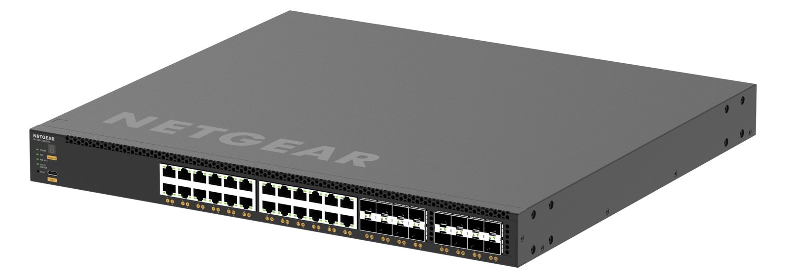 Netgear AV Line M4350-24X8F8V - Switch - L3 - managed - 24 x 100/1000/2.5G/5G/10GBase-T (PoE++)
