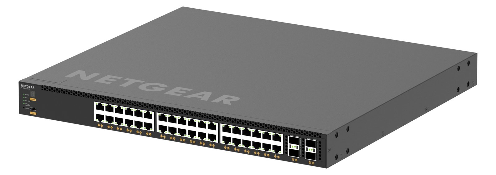 Netgear AV Line M4350-36X4V - Switch - L3 - managed - 36 x 100/1000/2.5G/5G/10GBase-T (PoE++)