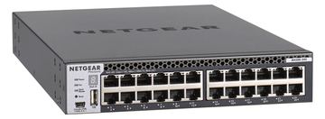 Netgear M4300-24X - Switch - L3 - managed - 24 x 10 Gigabit Ethernet + 4 x 10 Gigabit SFP+, gemeinsam genutzt von LumaTech