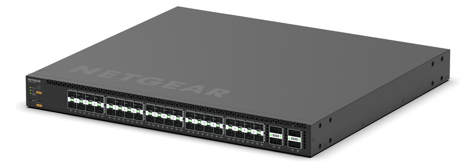 Netgear M4350 Series M4350-40F4C - Switch - L3 - managed - 40 x 10 Gigabit SFP+ + 4 x 100 Gigabit QSFP28 (Uplink)